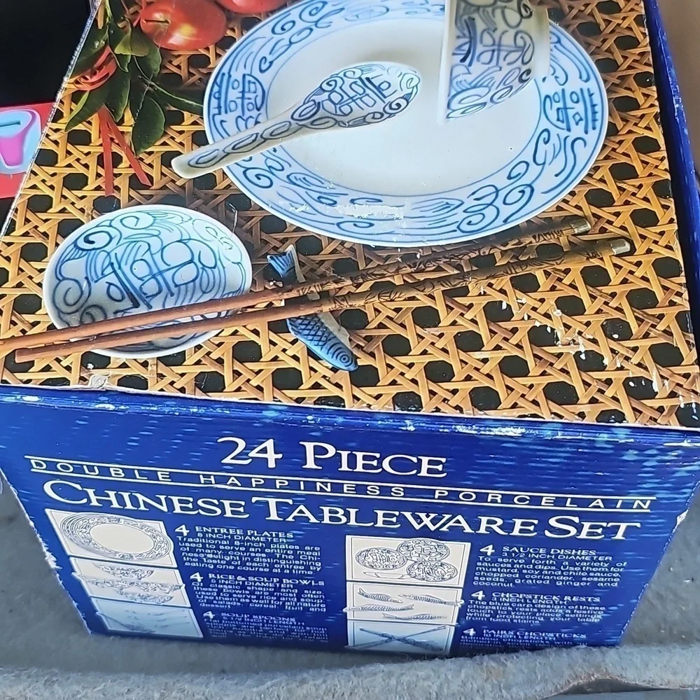 Canton Express Chinese Table Ware Set NWT